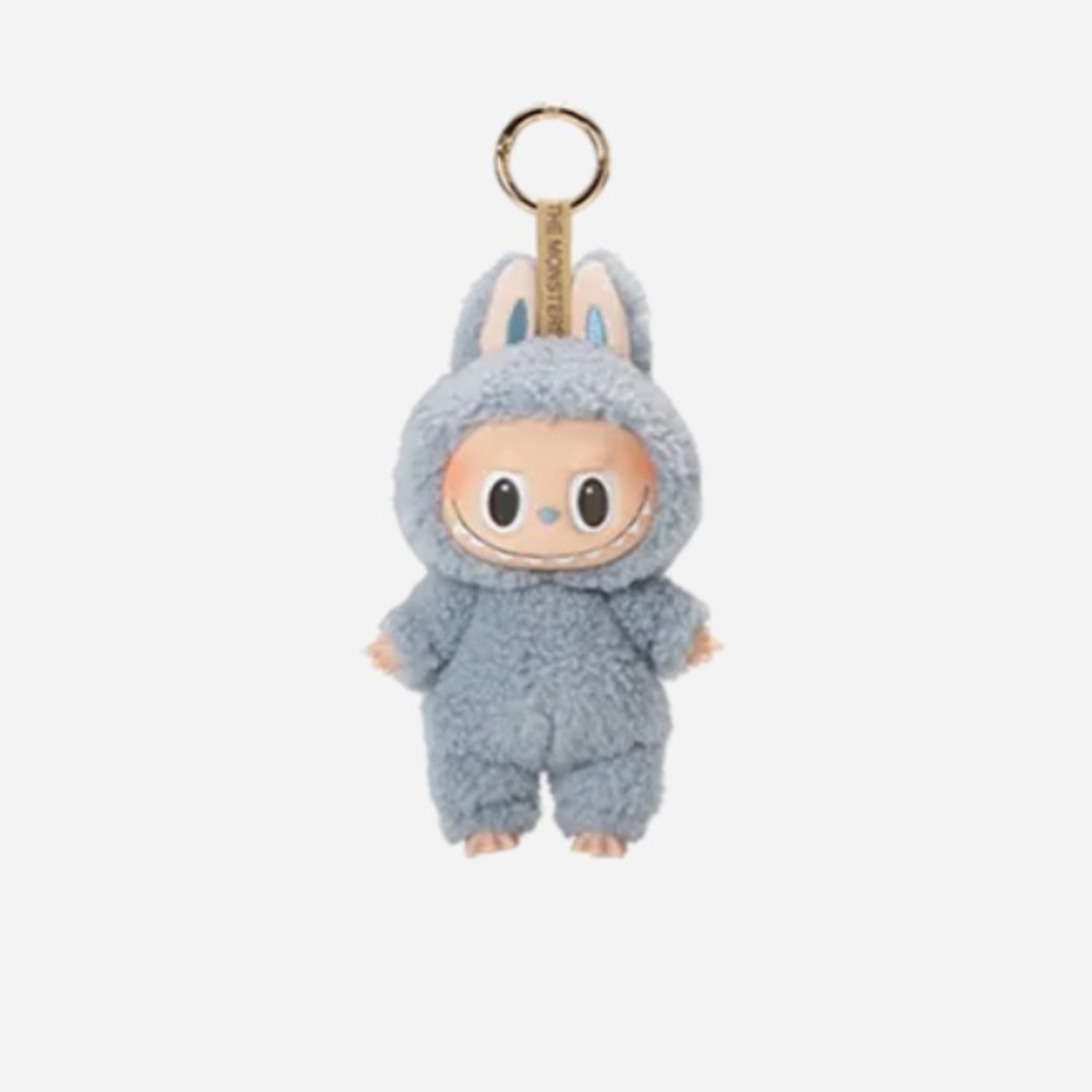 AUTHENTIC POP MART LABUBU- Sea Salt Coconut Plush Pendant Keychain